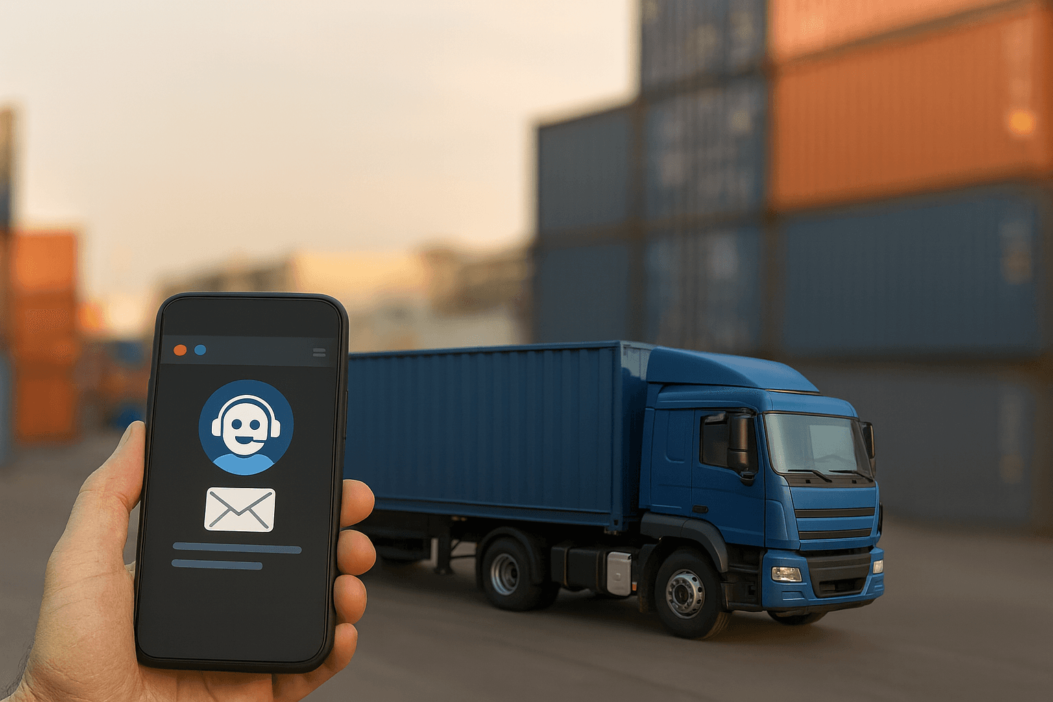 Freight tracking hero